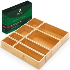 Royal Craft Wood Universal Bamboo Storage Box Set -Home Decoration Store GUEST 0095982c 38f5 42cf b565 1d17e7cb1b50