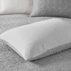 N Natori 3pc Origami Oversized Knit Quilted Top Duvet Cover Mini Set Gray -Home Decoration Store GUEST 012f299a 2639 403a a6f1 f5b0c7d9a4b9