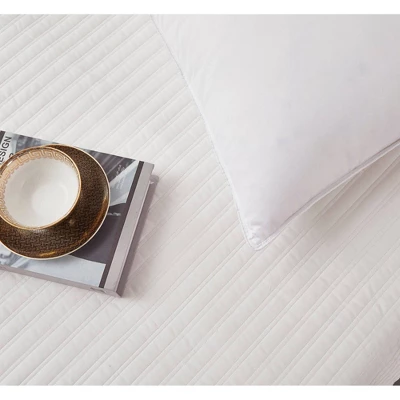 1000 Thread Count Pima Cotton Siberian Down Pillow White - Blue Ridge Home Fashions 2 1000 Thread Count Pima Cotton Siberian Down Pillow White - Blue Ridge Home Fashions - Image 2