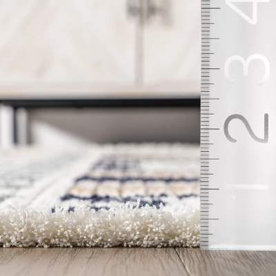 Kaarina Multi Rainbow Kids Fringe Area Rug 2 Kaarina Multi Rainbow Kids Fringe Area Rug - Image 2