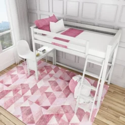 Max & Lily Twin-Size High Loft Bed With Desk -Home Decoration Store GUEST 01e7e51b 8da3 44cb a58d 7e6cf8817b9b