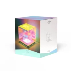 Teen Iridescent Acrylic LED Cube Novelty Table Lamp - West & Arrow -Home Decoration Store GUEST 01fc000f 7ab7 43ee b06e aa17113a2c0d
