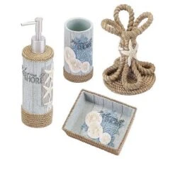 Avanti Beachcomber 4 Pc Bath Accessory Set