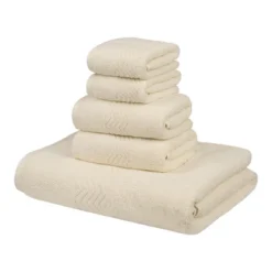 PiccoCasa 100% Cotton Bath Towels Set 5Pcs For Family Hotel Spa Gym 8 PiccoCasa 100% Cotton Bath Towels Set 5Pcs For Family Hotel Spa Gym -Home Decoration Store GUEST 04c2fd69 f15b 4608 945e 1fe9e822d8e7