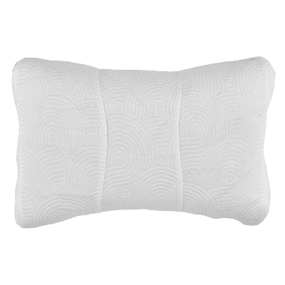 One Size Cool Luxury Contour Pillow Protector With Zipper Closure - Tempur-Pedic 4 One Size Cool Luxury Contour Pillow Protector With Zipper Closure - Tempur-Pedic - Image 4