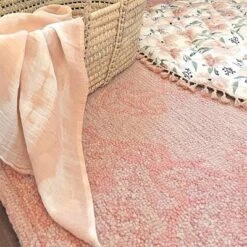 Crane Baby 5' X 7' Hand-Tufted Wool Medallion Rug - Parker Rose -Home Decoration Store GUEST 05d97010 5d98 4a83 a8d0 259998e930b5