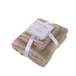 6pc Luna Turkish Bath Towel Set - Enchante Home