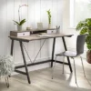 Tucker Desk Black/Driftwood - Buylateral