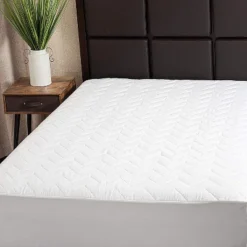 Waterguard Waterproof Quilted Mattress Pad Protector – White -Home Decoration Store GUEST 077c3bac 279e 4d3b aac5 aae4954e6515