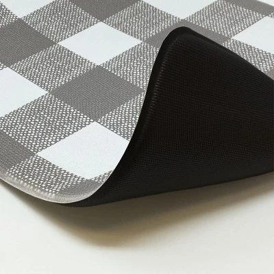 Farmhouse Living Buffalo Check Rustic Comfort Anti Fatigue Kitchen Mat - Elrene Home Fashions 2 Farmhouse Living Buffalo Check Rustic Comfort Anti Fatigue Kitchen Mat - Elrene Home Fashions - Image 2