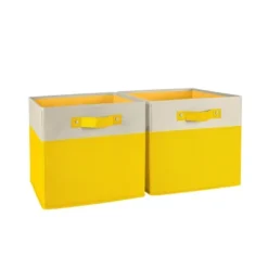 2pc Kids' 10.5" Two-Toned Folding Storage Bin Set - RiverRidge Home 31 2pc Kids' 10.5" Two-Toned Folding Storage Bin Set - RiverRidge Home -Home Decoration Store GUEST 09b3658e 575d 42cb af18 bd012e024ff2