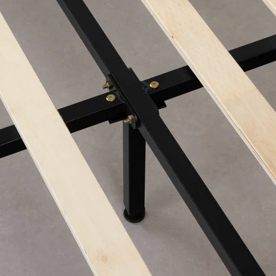 Dylane Upholstered Platform Bed And Headboard Pale Soft - South Shore 3 Dylane Upholstered Platform Bed And Headboard Pale Soft - South Shore - Image 3