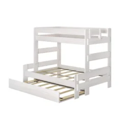 Max & Lily Farmhouse Twin Over Full Bunk Bed With Trundle -Home Decoration Store GUEST 0f330dcb a938 4c53 b0e5 552cfbe145b6
