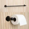 Dorence Bathroom Hardware Accessory Set - 5 Piece - Black