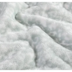 Organic Cotton Patterned Bed Blanket Blue - Tommy Bahama