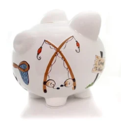 Bank Gone Fishing Pig Bank - One Bank 7.75 Inches - Net Rod Reel Save - 36870 - Ceramic - Multicolored 5 Bank Gone Fishing Pig Bank - One Bank 7.75 Inches - Net Rod Reel Save - 36870 - Ceramic - Multicolored -Home Decoration Store GUEST 10fff747 df68 4c22 aa0a 9a9b82458ab6