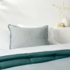 Textured Chambray Cotton Pillow Sham - Casaluna™