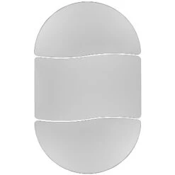 Flash Furniture 3 Piece 76" Oval Wave Flexible Grey Thermal Laminate Activity Table Set - Standard Height Adjustable Legs 24 Flash Furniture 3 Piece 76" Oval Wave Flexible Grey Thermal Laminate Activity Table Set - Standard Height Adjustable Legs -Home Decoration Store GUEST 114f58f7 e57f 4107 b1ed 49e8498d6930