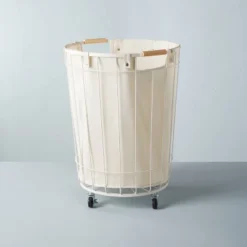 Wire & Fabric Laundry Hamper Sour Cream - Hearth & Hand™ With Magnolia 9 Wire & Fabric Laundry Hamper Sour Cream - Hearth & Hand™ With Magnolia -Home Decoration Store GUEST 1172c23f 3103 40d4 b324 2c56bdd6ddc9