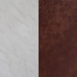 Brandon Vintage Matte Faux Marble Wall Shelf Brown - Nathan James -Home Decoration Store GUEST 11b03009 b5d9 4fb4 a38d 0116518878e5