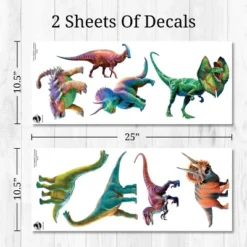 Dino Friends Wall Decor - Decalcomania -Home Decoration Store GUEST 11bd7dce cd98 4bdc 8a74 84bd34e220f2