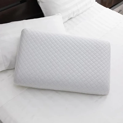 Dr. Pillow Dreamcool Pillow With Cooling Gel & Charcoal Memory Foam, White 3 Dr. Pillow Dreamcool Pillow With Cooling Gel & Charcoal Memory Foam, White - Image 3
