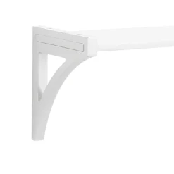 36" Topsy Turvey 2 In 1 Kids' Shelf With Brackets For Underneath Or Facing Upward White - InPlace -Home Decoration Store GUEST 1352582e c5fa 412d 9387 4e251fdeec18