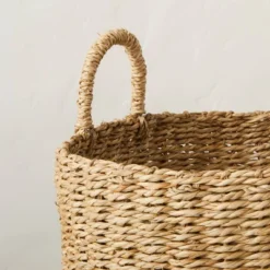 Large Twisted Seagrass Storage Basket - Hearth & Hand™ With Magnolia 5 Large Twisted Seagrass Storage Basket - Hearth & Hand™ With Magnolia -Home Decoration Store GUEST 13ac1fab 4281 45dc 8aa0 433581076183