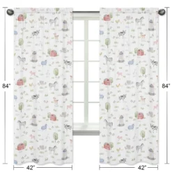 2pc Animal Print Sweet Jojo Designs On The Farm Window Panel - Sweet Jojo Designs 7 2pc Animal Print Sweet Jojo Designs On The Farm Window Panel - Sweet Jojo Designs -Home Decoration Store GUEST 14e7036d 3efa 49ff 8527 07fc09f779d7