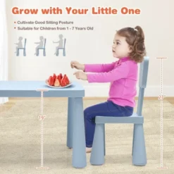 Costway Kids Table & 2 Chairs Set Toddler Activity Play Dining Study Desk Baby Gift -Home Decoration Store GUEST 17b1e670 de28 4d30 8bc7 996c5c4189b4