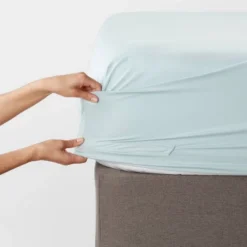 300 Thread Count Ultra Soft Fitted Sheet - Threshold™ -Home Decoration Store GUEST 1adac226 92d8 42b2 ad3d b54a70e3fa98