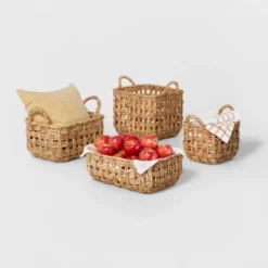Twisted Open Checkered Weave Milk Crate Natural - Brightroom™ 7 Twisted Open Checkered Weave Milk Crate Natural - Brightroom™ -Home Decoration Store GUEST 201761e9 c2f6 4214 a69a 5b0470d995d6