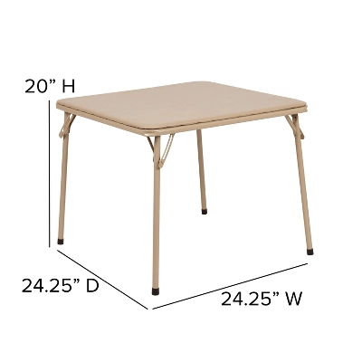 Flash Furniture Kids Folding Table 3 Flash Furniture Kids Folding Table - Image 3