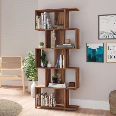 Petrolina Z-Shelf - Manhattan Comfort 1 Petrolina Z-Shelf - Manhattan Comfort