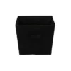 Household Essentials 2pk Medium Tapered Bins Black