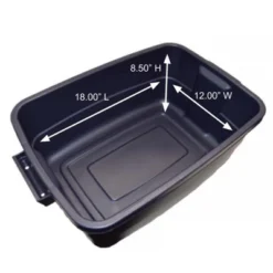 Rubbermaid Roughneck 10 Gallon Rugged Storage Tote In Dark Indigo Metallic With Lid And Handles For Home, Basement, Garage, (6 Pack) 6 Rubbermaid Roughneck 10 Gallon Rugged Storage Tote In Dark Indigo Metallic With Lid And Handles For Home, Basement, Garage, (6 Pack) -Home Decoration Store GUEST 24ff18a3 ee3d 435f b111 57f96b54bfee