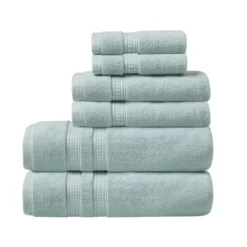 6pc Plume Cotton Feather Touch Antimicrobial Bath Towel Set - Beautyrest 20 6pc Plume Cotton Feather Touch Antimicrobial Bath Towel Set - Beautyrest -Home Decoration Store GUEST 26a3ca8c b6da 4451 b660 becb90a9cd55