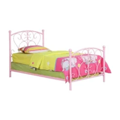 HOMES: Inside + Out Twin Allen Kids' Metal Bed - IoHOMES -Home Decoration Store GUEST 26e4d6e3 bd8f 4dd5 9a19 6e27e78b5a8f