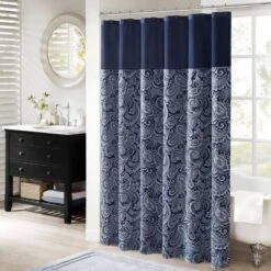 Paisley Jacquard Polyester Shower Curtain -Home Decoration Store GUEST 279de577 f73e 4791 8ef3 1ae1cf15d5e6
