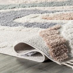 NuLOOM Abstract Striped Kids Tassel Area Rug -Home Decoration Store GUEST 297bcaeb 774a 4e60 bc25 38d8a88849a3