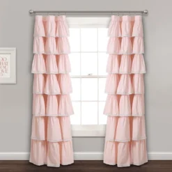 52"x84" Ruffle Window Curtain Panel - Lush Décor 7 52"x84" Ruffle Window Curtain Panel - Lush Décor -Home Decoration Store GUEST 2a077f5c 7bd3 4681 9282 5aa3533f69f1