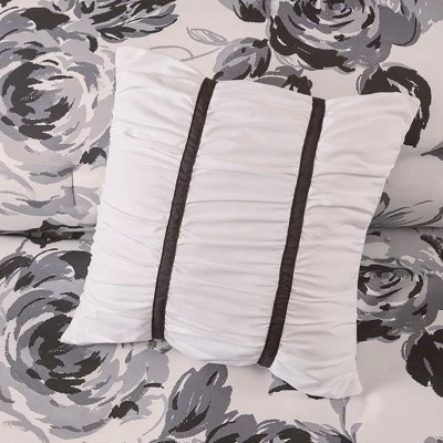 Hannah Floral Print Comforter Set 9 Hannah Floral Print Comforter Set - Image 9