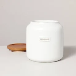 Dry Goods Stoneware Canister With Wood Lid Cream/Brown - Hearth & Hand™ With Magnolia -Home Decoration Store GUEST 2dd49631 52f2 4c1d bf2e 9ec687508552