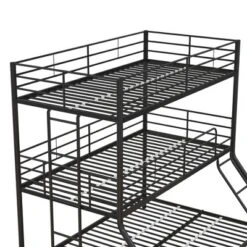 Twin/Twin/Full Zeke Triple Metal Bunk Bed - Room & Joy -Home Decoration Store GUEST 2e2cb432 3b32 493e 8cdd a0c2b0574759