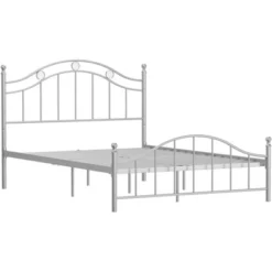 Full Vivian Metal Platform Bed Silver - Hillsdale Furniture -Home Decoration Store GUEST 2ea1471f b204 40b4 a4c9 8c7075a260bc