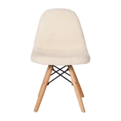 Merrick Lane Set Of 2 Children's Lyon Faux Shearling Accent Chairs, Modern Accent Chair For Bedroom, Entryway, And Living Room -Home Decoration Store GUEST 3022808d 1e8c 4ae1 954d 9840e7b2d27a