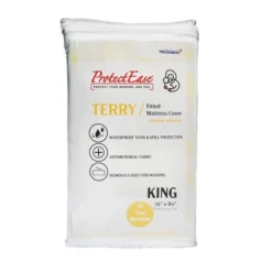 Terry Fitted Mattress Protector - ProtectEase 17 Terry Fitted Mattress Protector - ProtectEase -Home Decoration Store GUEST 329dfa6f eabf 4f45 b51f 0eff75ea645c