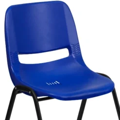 Emma And Oliver Ergonomic Kid's Shell Stack Chair - 12" Seat Daycare Home School -Home Decoration Store GUEST 3330f49b ca49 49cb adc3 0124020eac1b