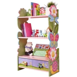 Magic Garden Floral Bookshelf - Fantasy Fields By Teamson Kids -Home Decoration Store GUEST 34533c57 8575 4117 b3cb 71a49725eecd