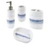 Avanti The Now House By Jonathan Adler Vapor 4 Pc Bath Accessory Set